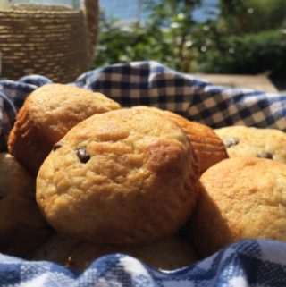 Healthyish Banana Muffins