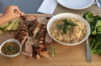 How to Cook Pork Tenderloin with Peanut Sauce