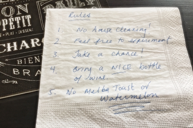 Cooking Club Rules
